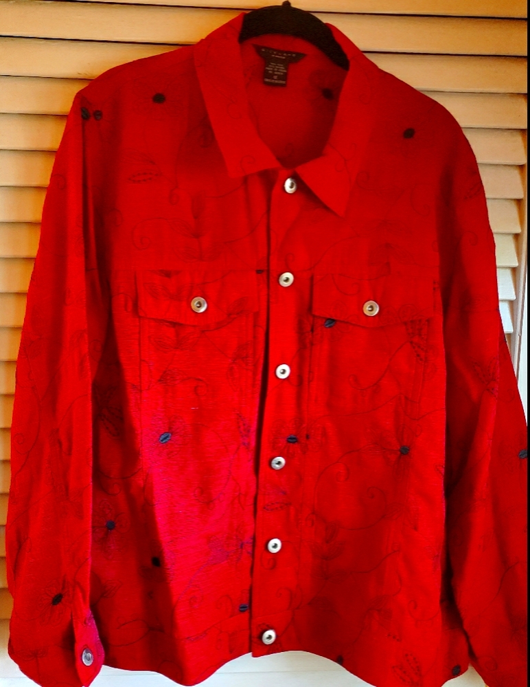 Chic, Stylish Red Jacket